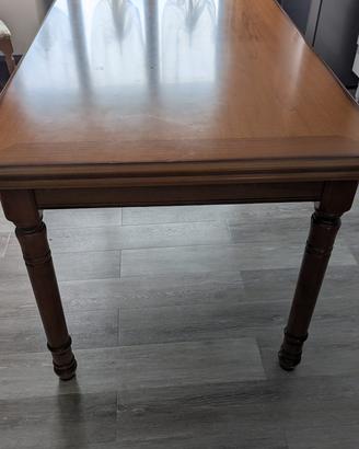 Tavolo rettangolare allungabile