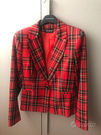 Giacca scozzese donna