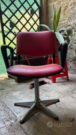 6 Sedie Professionali Parrucchiere - Vintage