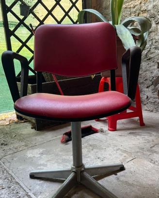 6 Sedie Professionali Parrucchiere - Vintage