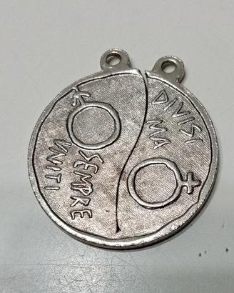 medaglia da dividere per coppie