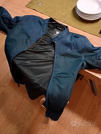 giacca da moto Revit blu