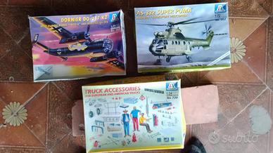 kit Italeri 1999 Dornier-217k2 /AS-332SuperPuma
