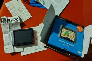 Garmin nüvi 205 navigatore con scatola, non funz