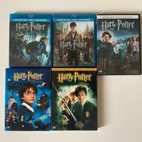 Harry Potter (collezione incompleta) dvd, blu-ray