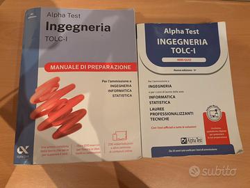 Alpha Test TOLC-I Ingegneria: Manuale + 4000 Quiz
