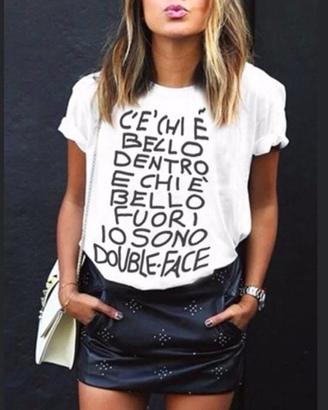 T-shirt donna nuove imballate taglie S e L