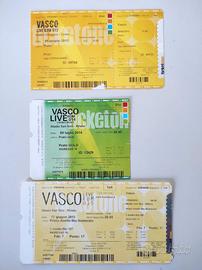 Biglietti usati concerti Vasco Rossi live kom