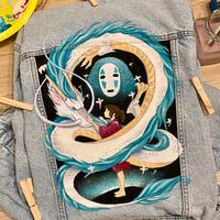 Giacca dipinta a mano - Hayao Miyazaki