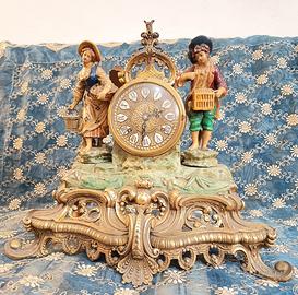 Pezzo da museo: pendola barocca in bronzo
