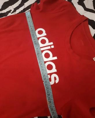 maglietta Adidas rossa 