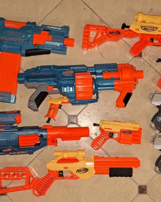NERF insieme di pistole e fucili più proiettili
