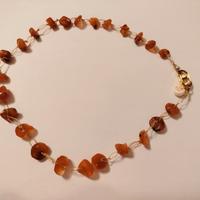 collana girocollo corniola