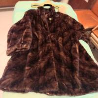 Pelliccia di VISONE colore Bruno a campana