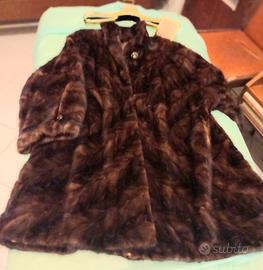 Pelliccia di VISONE colore Bruno a campana