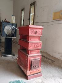 stufa in terracotta 