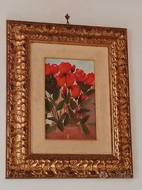 Quadro di Autore Molto Conosciuto Cornice Massello