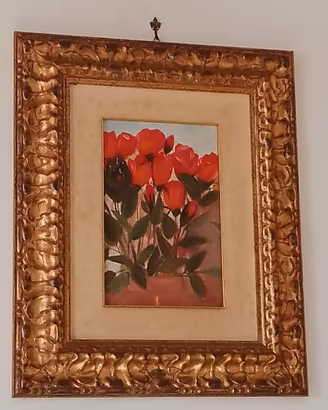 Quadro di Autore Molto Conosciuto Cornice Massello