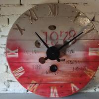 orologio in legno 
