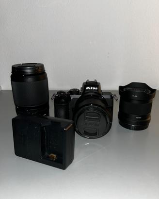 Nikon Z50 + 3 obiettivi