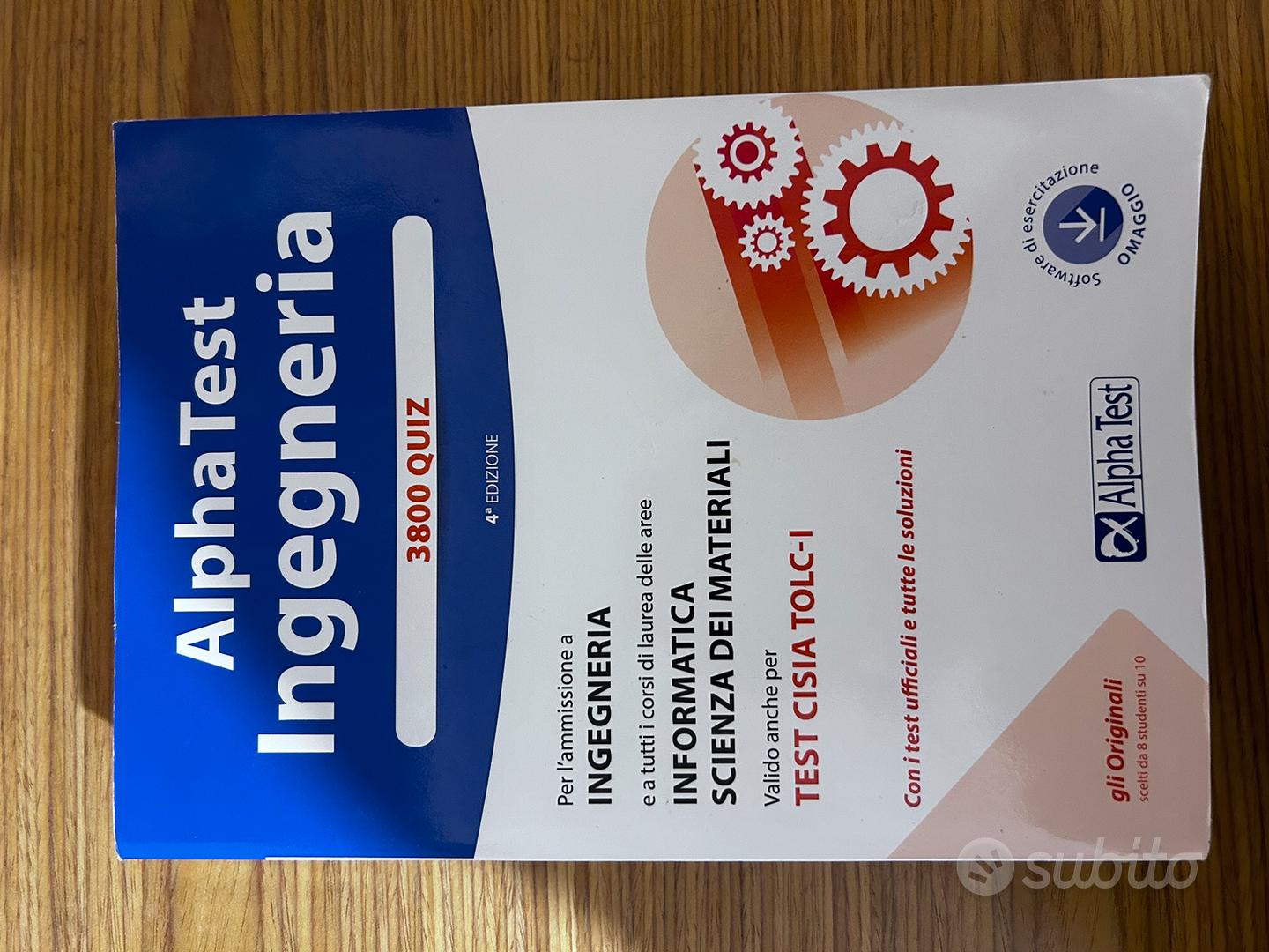 Alpha Test Ingegneria - Libri e Riviste In vendita a Treviso