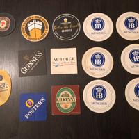 Sottobicchieri birra varie marche (14pz)