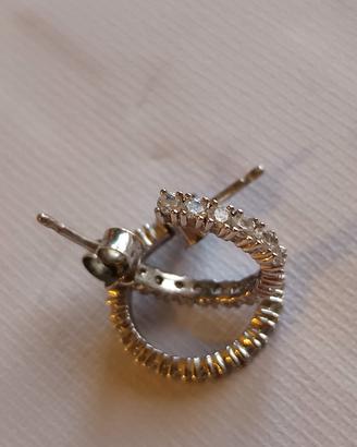 orecchini unisex in argento 
