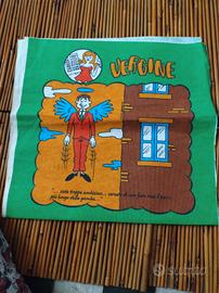 Copri cuscino vintage anni 80 serie oroscopo humor