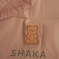 Tote bag Shaka con orsetto decorativo