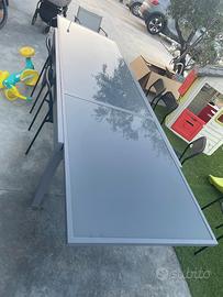 Tavolo da esterno allungabile da 2 a 3,2 m per 100