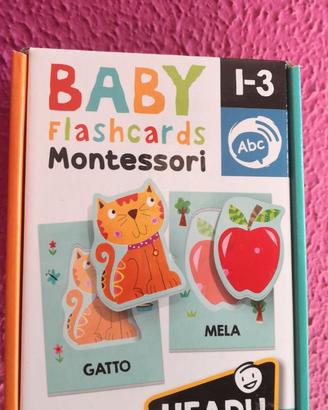 Gioco carte puzzle - Montessori