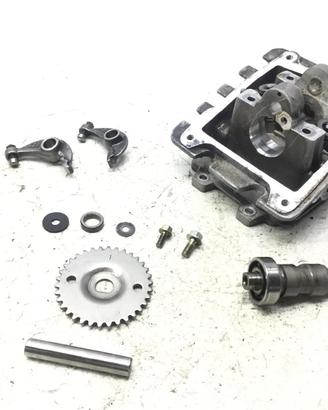 APRILIA SCARABEO 4T 50 TESTA TESTATA HEAD COMPLETA