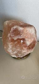Lampada salgemma rosa