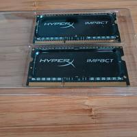 Kingston HyperX Impact 16gb (2x8gb) Pc3-12800 Ddr3