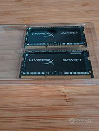 Kingston HyperX Impact 16gb (2x8gb) Pc3-12800 Ddr3