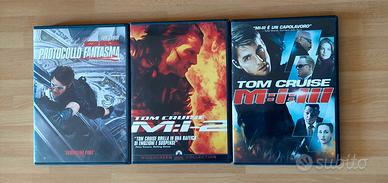 Tom Cruise dvd collezione Mission Impossible 