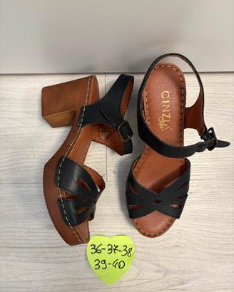 Sandali donna cafè noir
