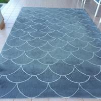 tappeto grigio 200x300