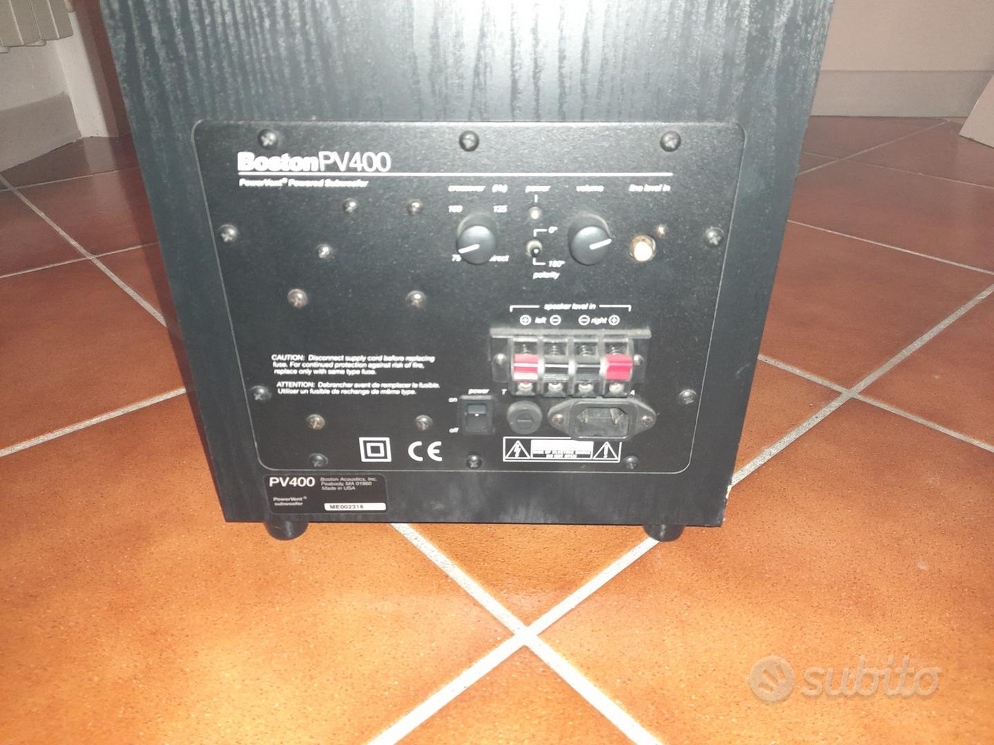 Boston store pv400 subwoofer