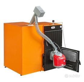Ferroli SFL 4 policombustibile 30 kW+canna fumaria