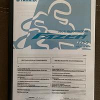 Manuale uso e manutenzione yamaha fz6 fazer s1