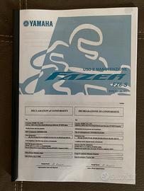 Manuale uso e manutenzione yamaha fz6 fazer s1