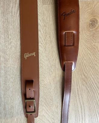 Tracolla chitarra Fende e Gibson