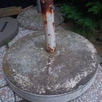 Base per ombrellone in cemento