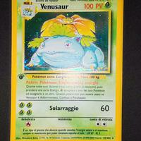 carta pokemon Venusaur set base 