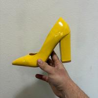 Bellamica décolleté gialle donna vernice