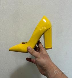 Bellamica décolleté gialle donna vernice