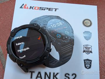 Smartwatch Kospet Tank S2 con GPS integrato amoled