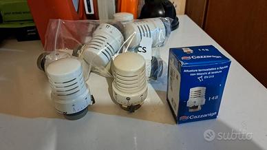 Testine termostatiche Cazzaniga