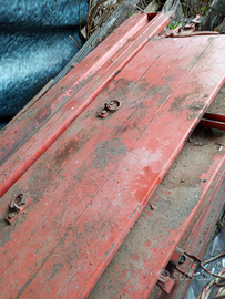 Sponde rimorchio agricolo 2 assi Mattedi